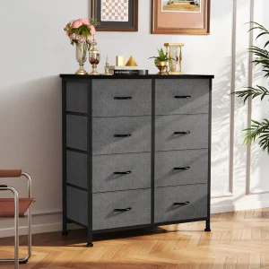 Children's Wardrobe With Fabric Drawers